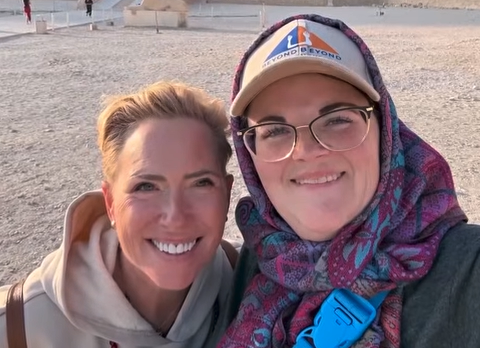 Marietta Allison and Cassie Daniel